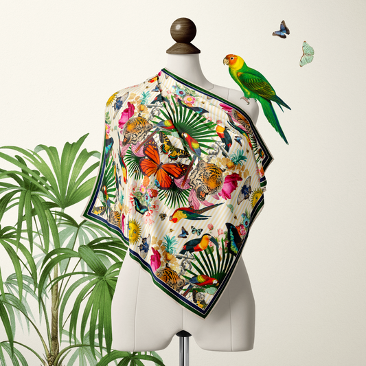 Paradise Lost Day Silky Scarf