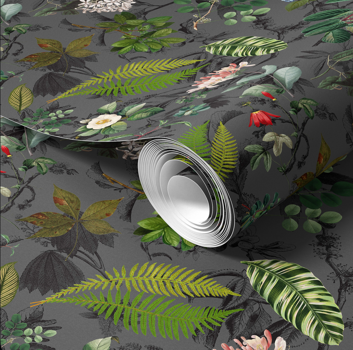 Apothecary Smoke Room Wallpaper
