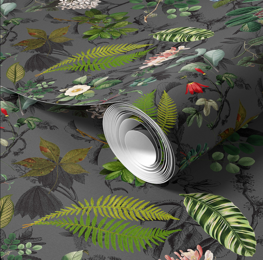 Apothecary Smoke Room Wallpaper