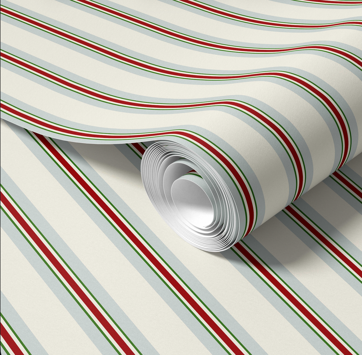 Garden Room Pinstripe Wallpaper