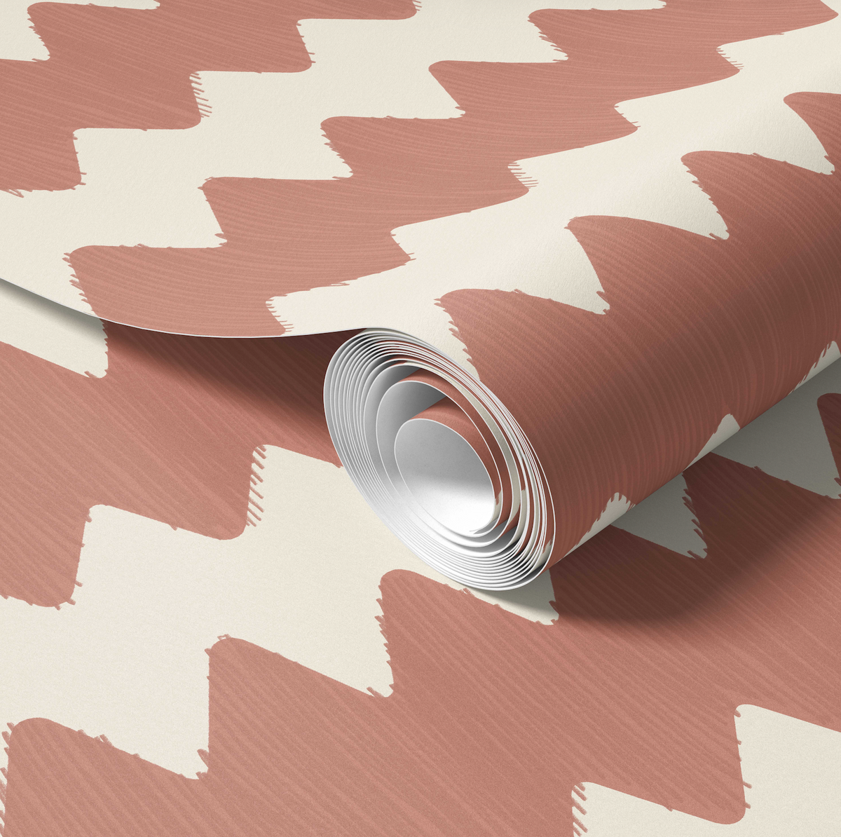 Chevron Brick Wallpaper
