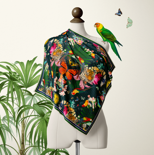 Paradise Lost Night Silky Scarf