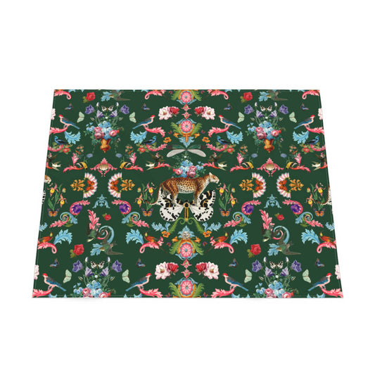 Menagerie Table Cloth - Racing Green