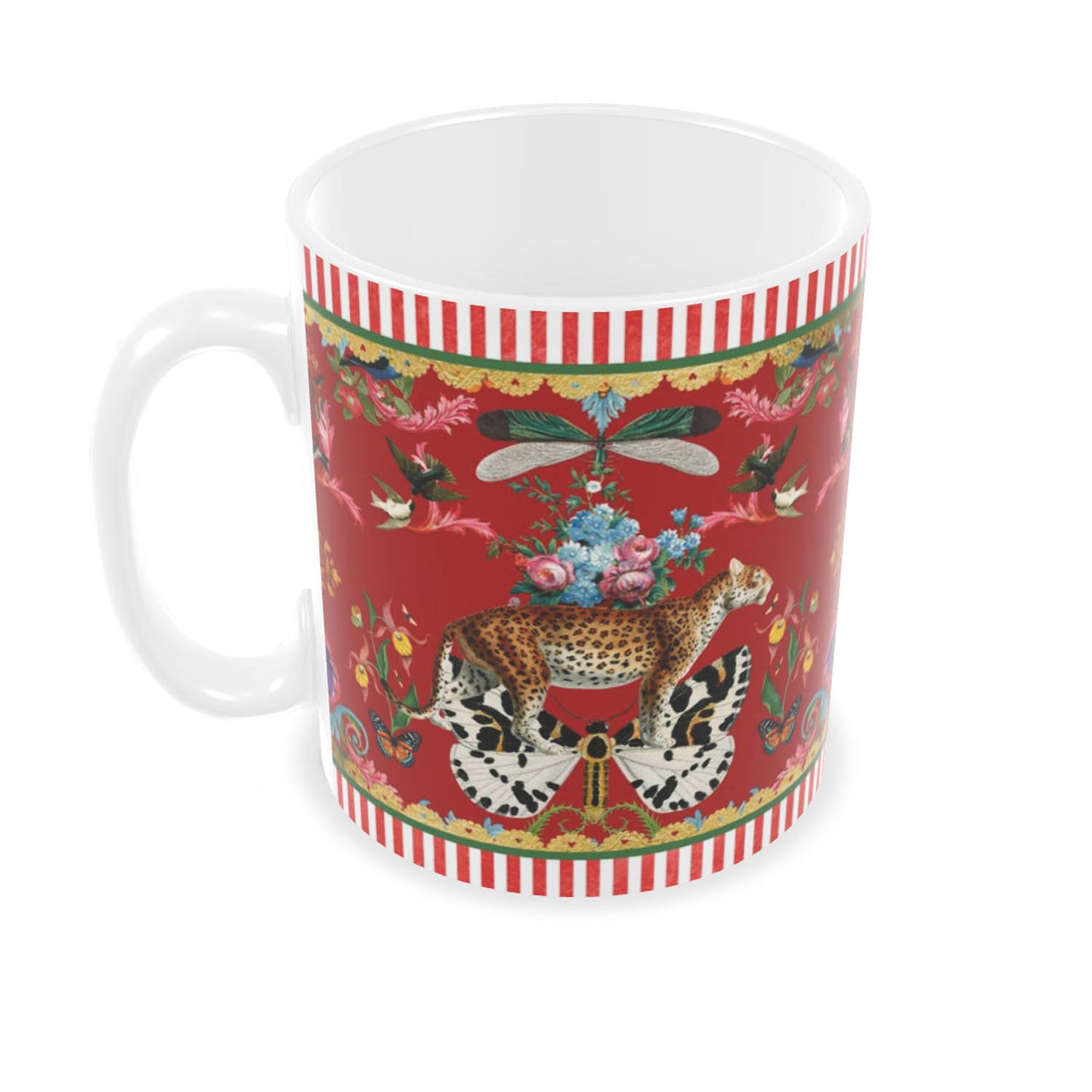 Menagerie Mug - Red Berry