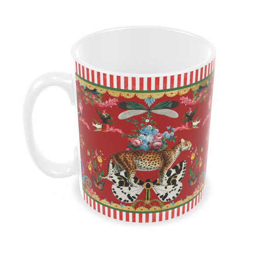 Menagerie Mug - Red Berry