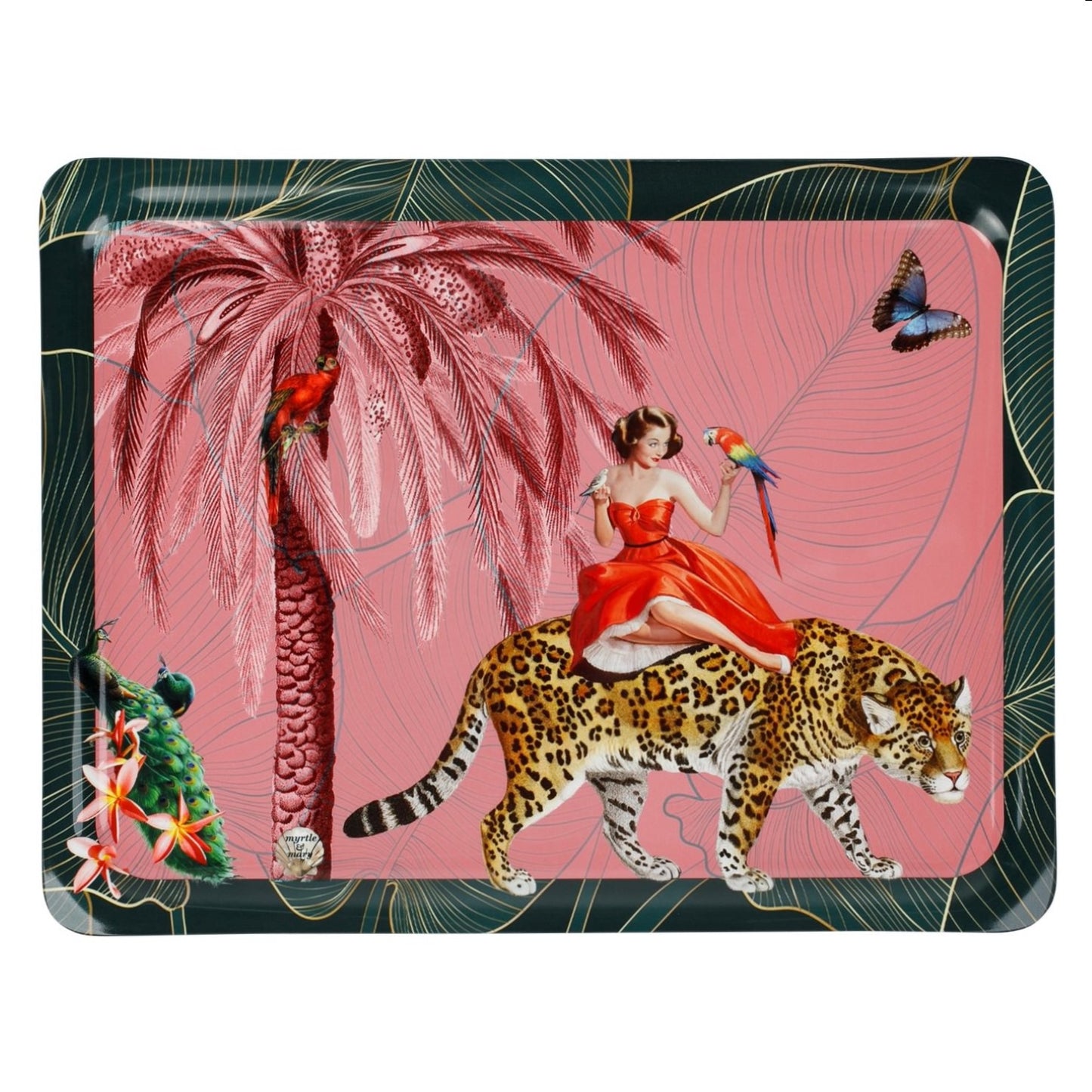 Mary Large Tray - Pink