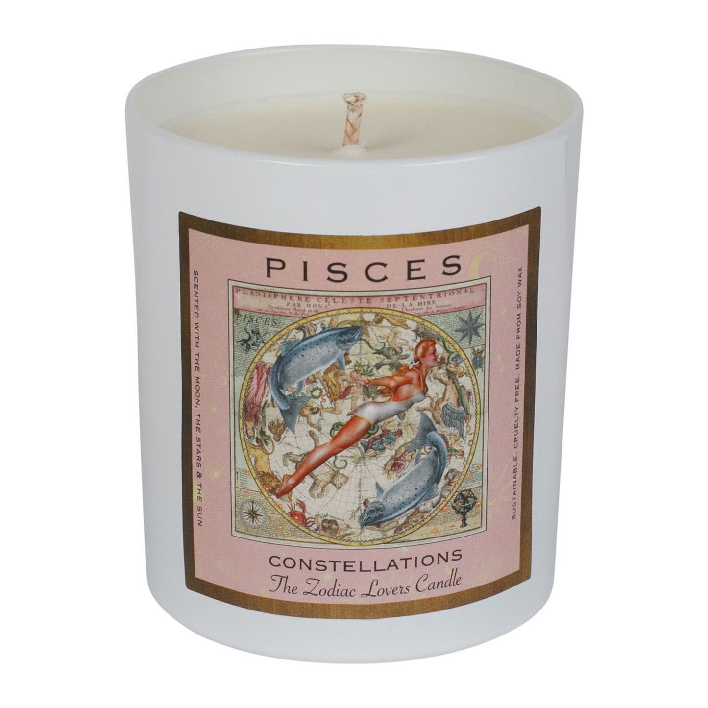 Pisces Zodiac Candle