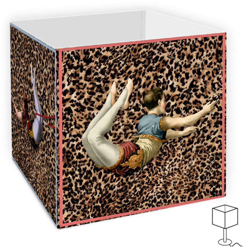 The Acrobats Square Lampshade