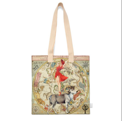 Aries - Zodiac Tote Bag