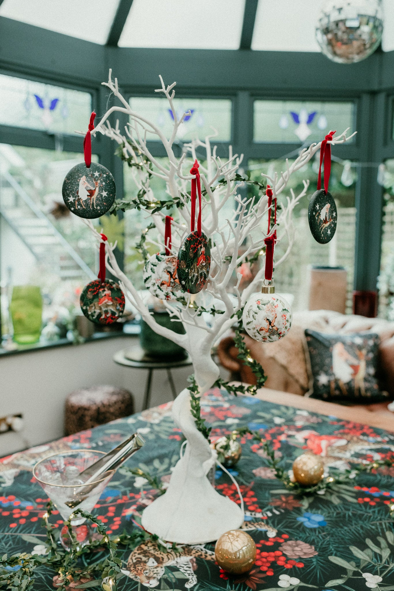Festive Celeste Handmade Christmas Ornament