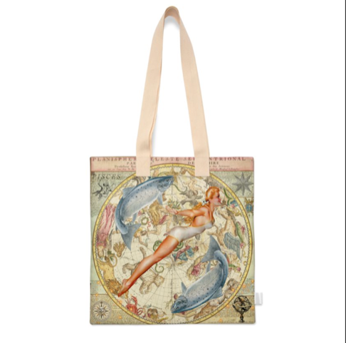 Pisces - Zodiac Tote Bag