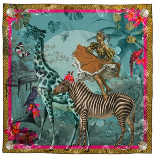 Riri Real Silk Georgette Scarf