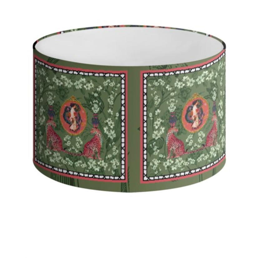 Mishcka Spring Drum Lampshade