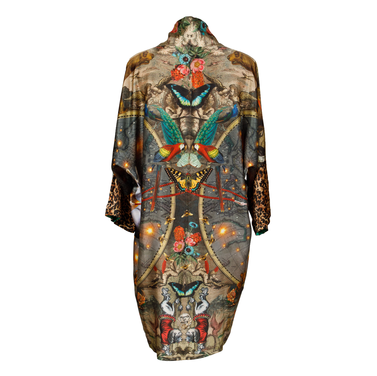 Paradise Cirque Silk Kimono – Myrtle & Mary
