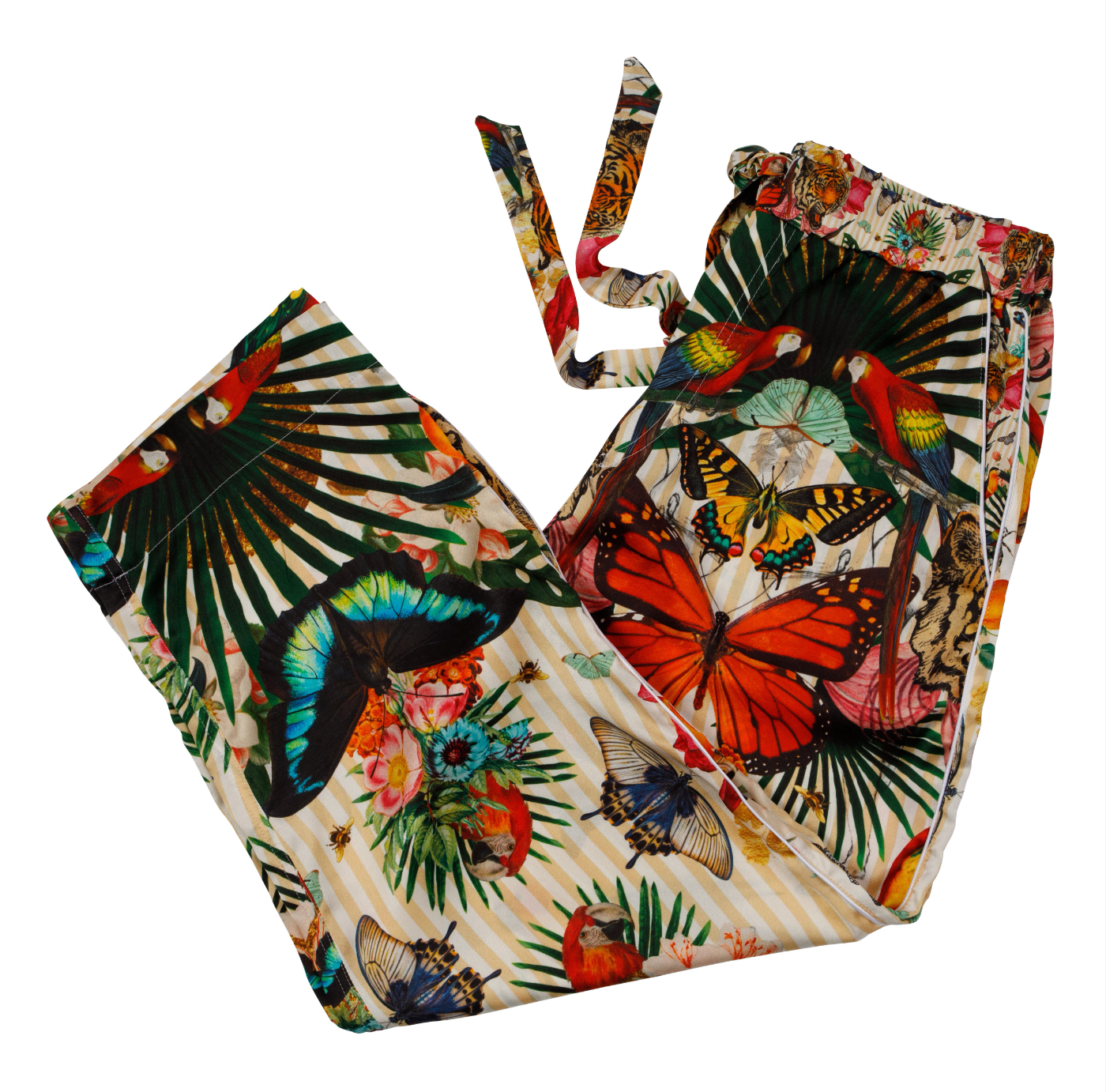 Paradise Lost "Day" - Silk Pyjamas with Trousers