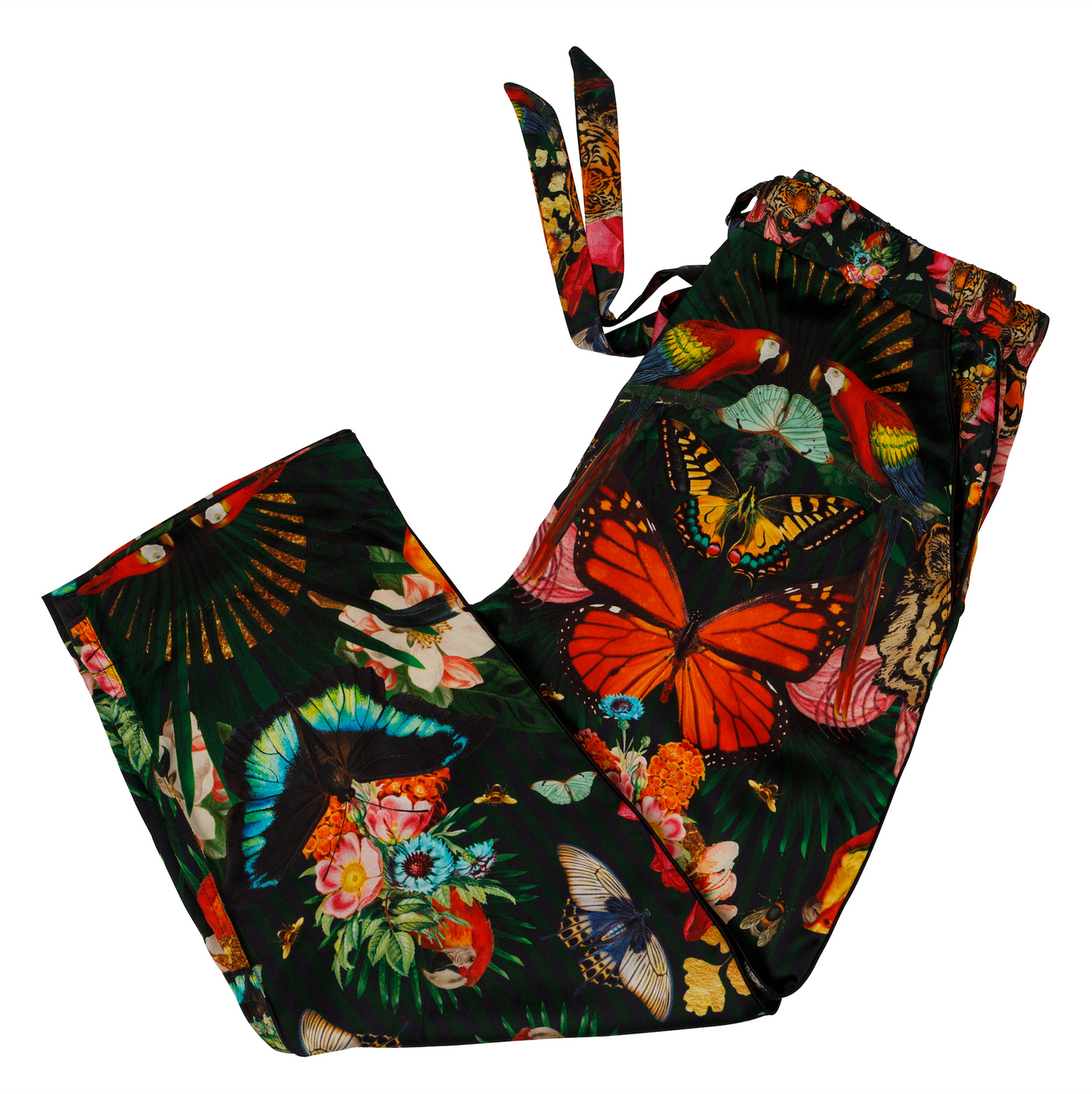 Paradise Lost "Night" - Silk Pyjamas with Trousers