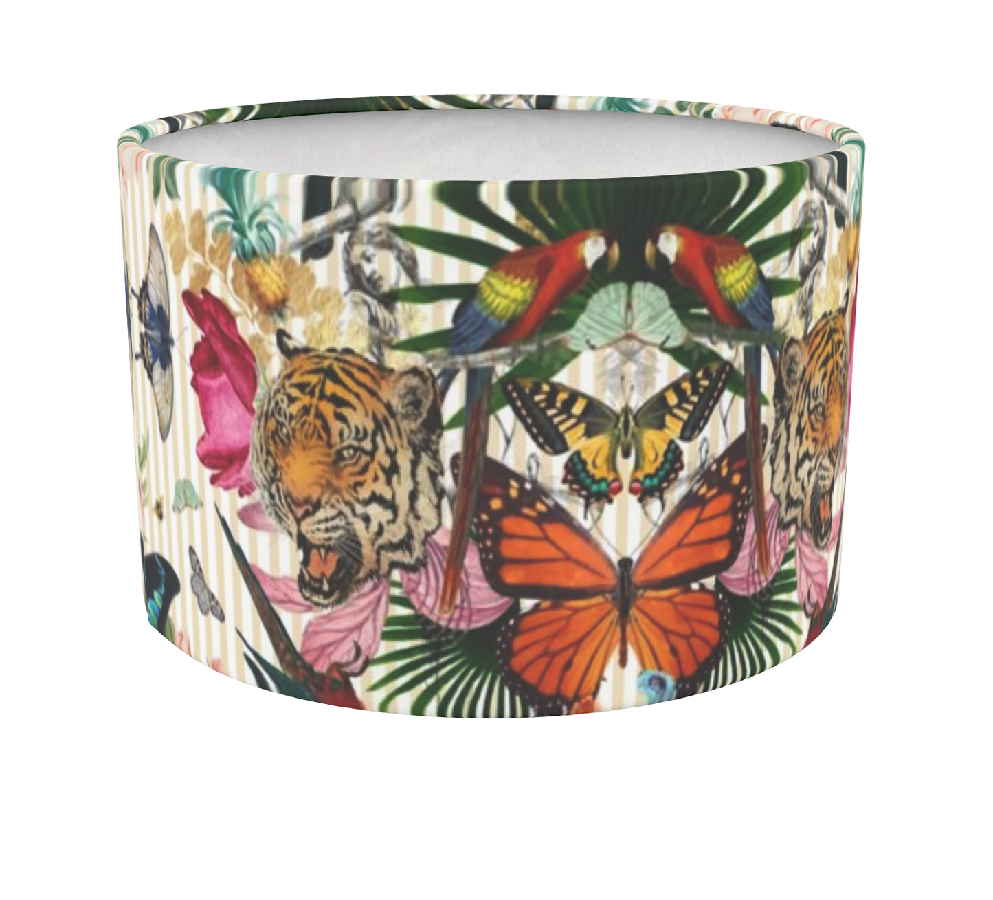 Paradise Lost 'Day' Drum Lamp Shade - Lux soft touch velvet