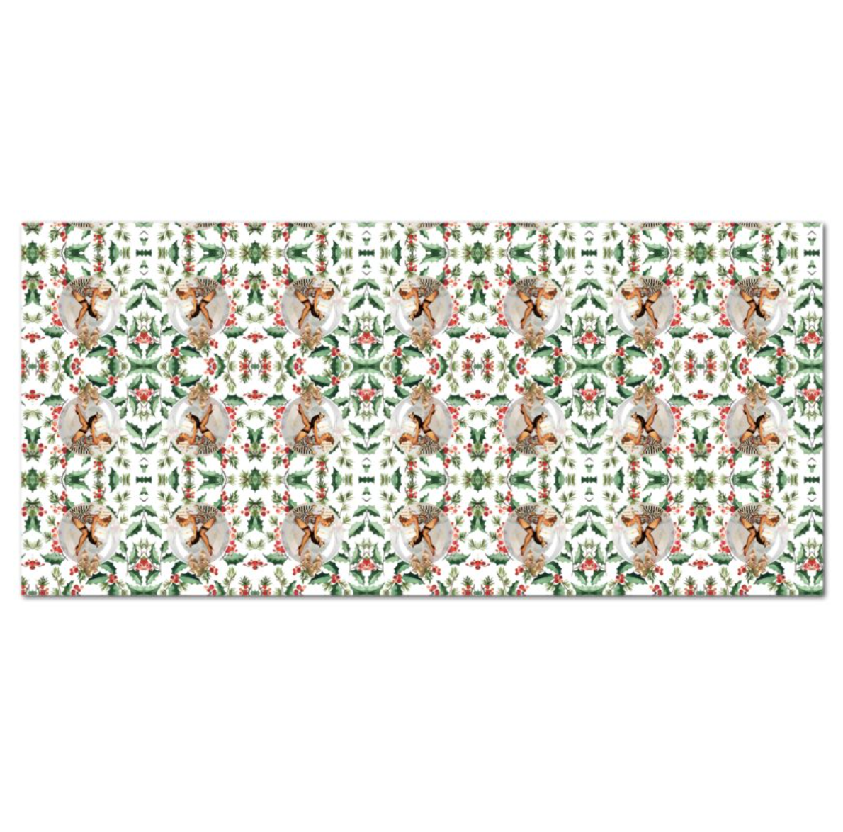 Holly Square Table Cloth