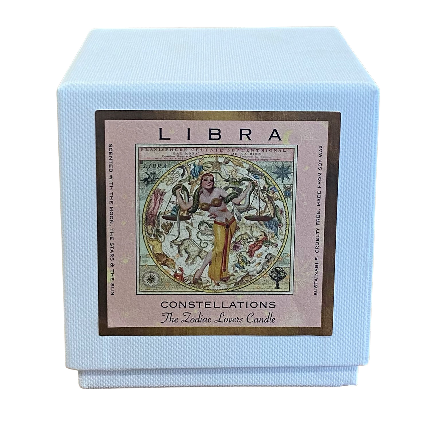 Libra Zodiac Candle