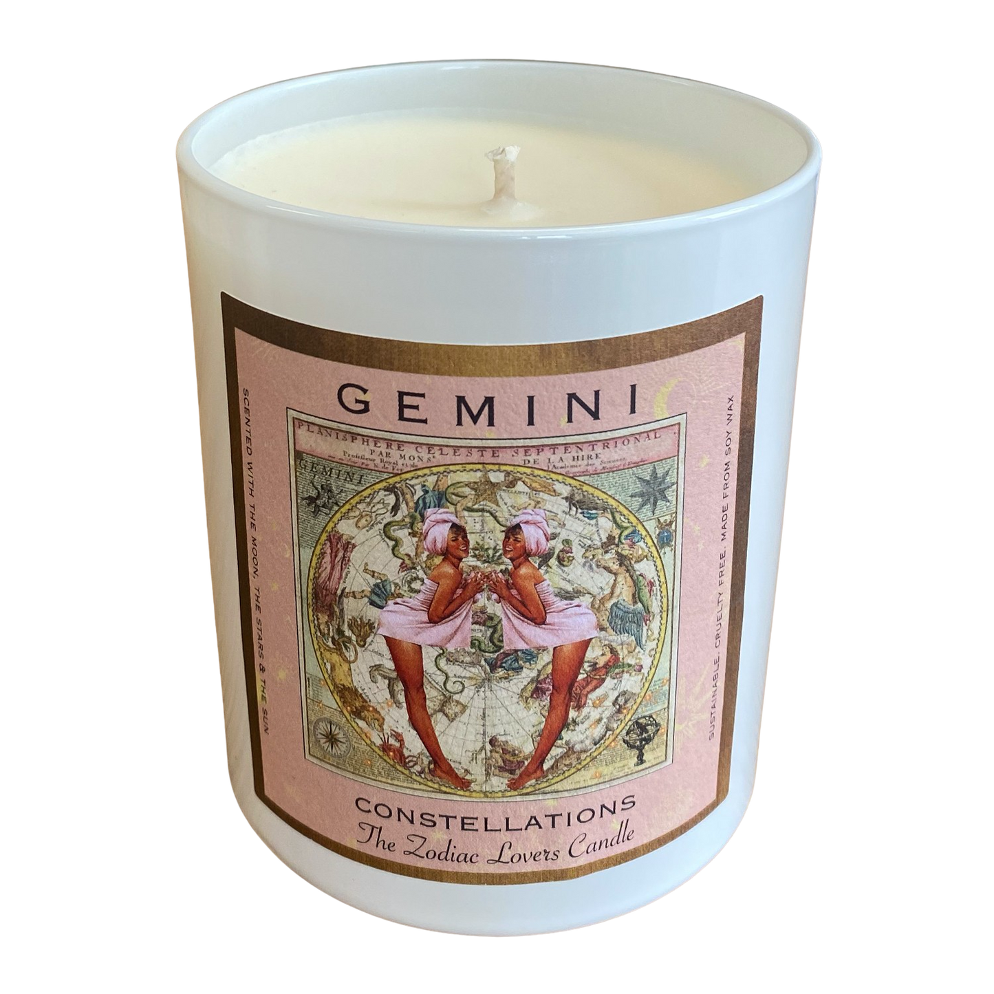 Gemini Zodiac Candle