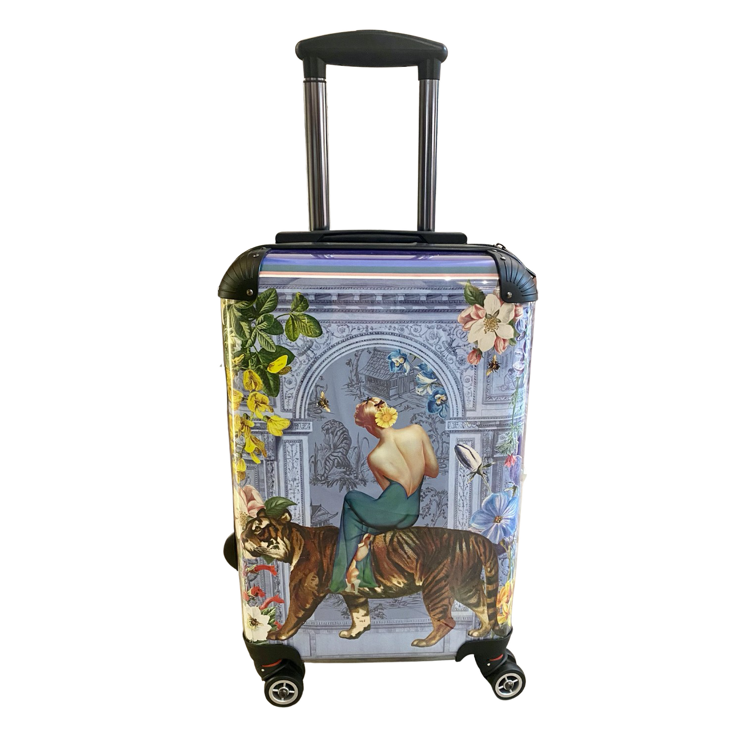 Tigerlily Periwinkle Suitcase